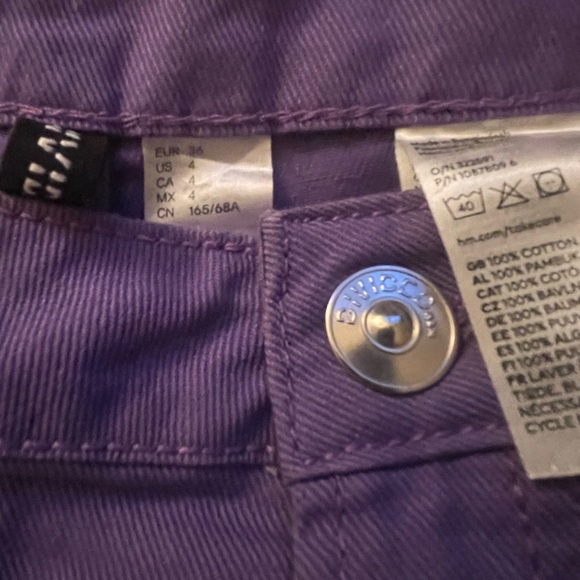 Women’s Purple Size 4 Jeans- The Easy Soul - Picture 3 of 3